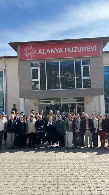 Nexus ekibinin Alanya Huzurevi ziyareti